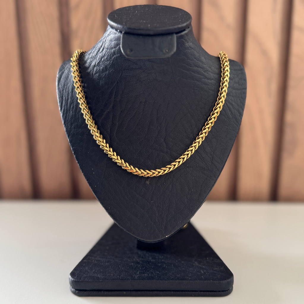 CADENA FRANCO ORO LAMINADO 18K
