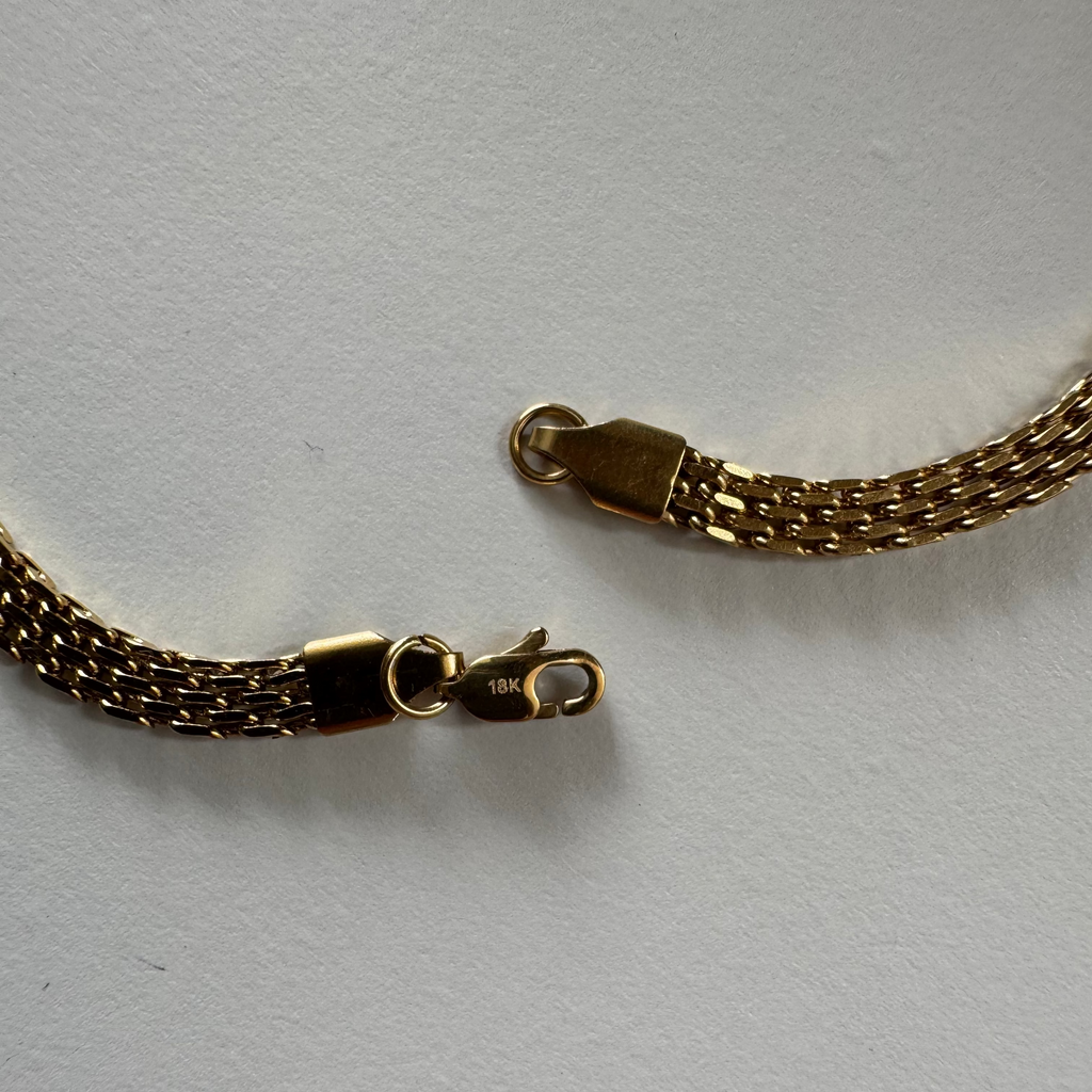CADENA CHINESCA ORO LAMINADO 18K