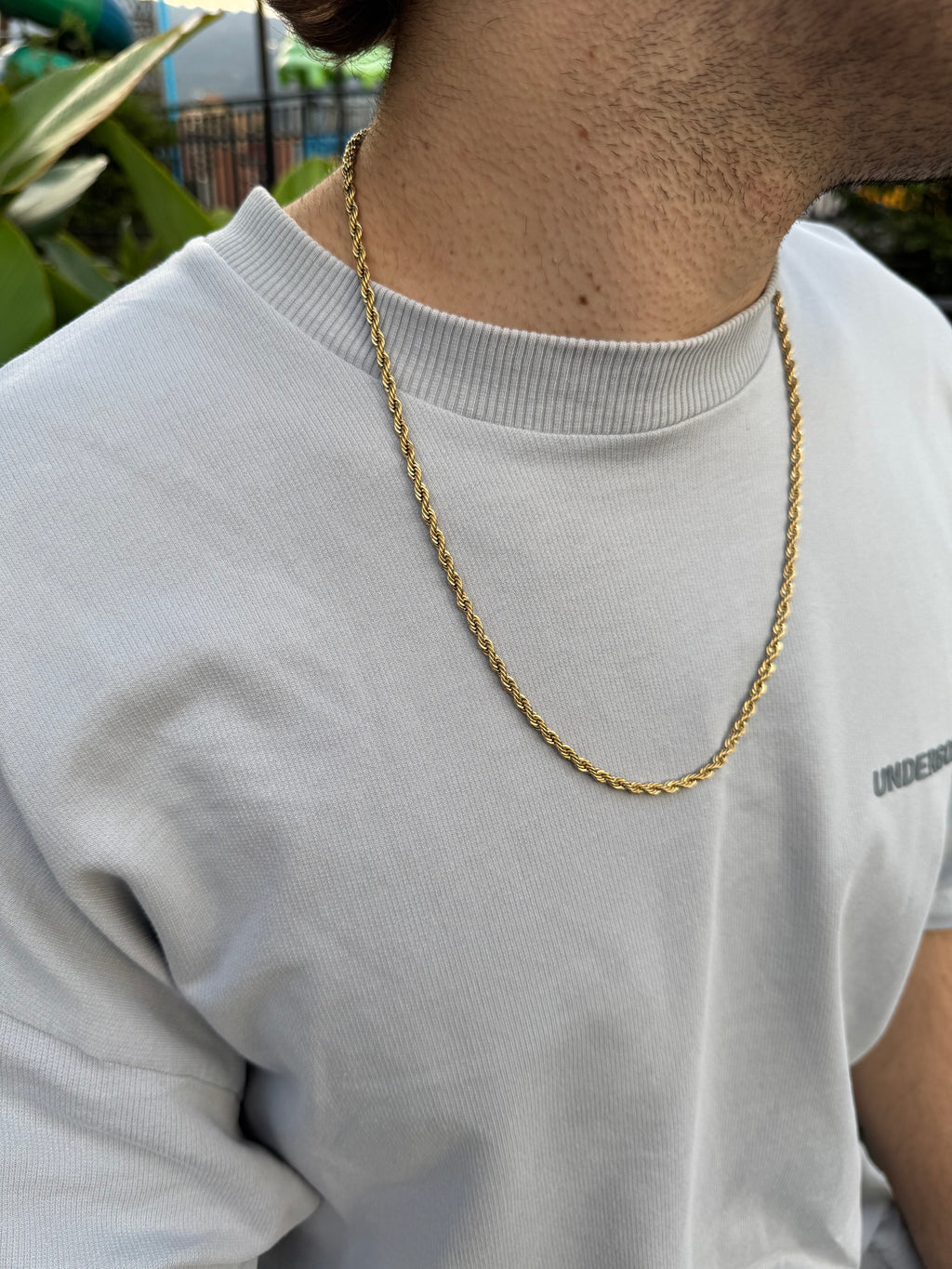 COMBO CADENA + PULSO LAZO ORO LAMINADO 18K